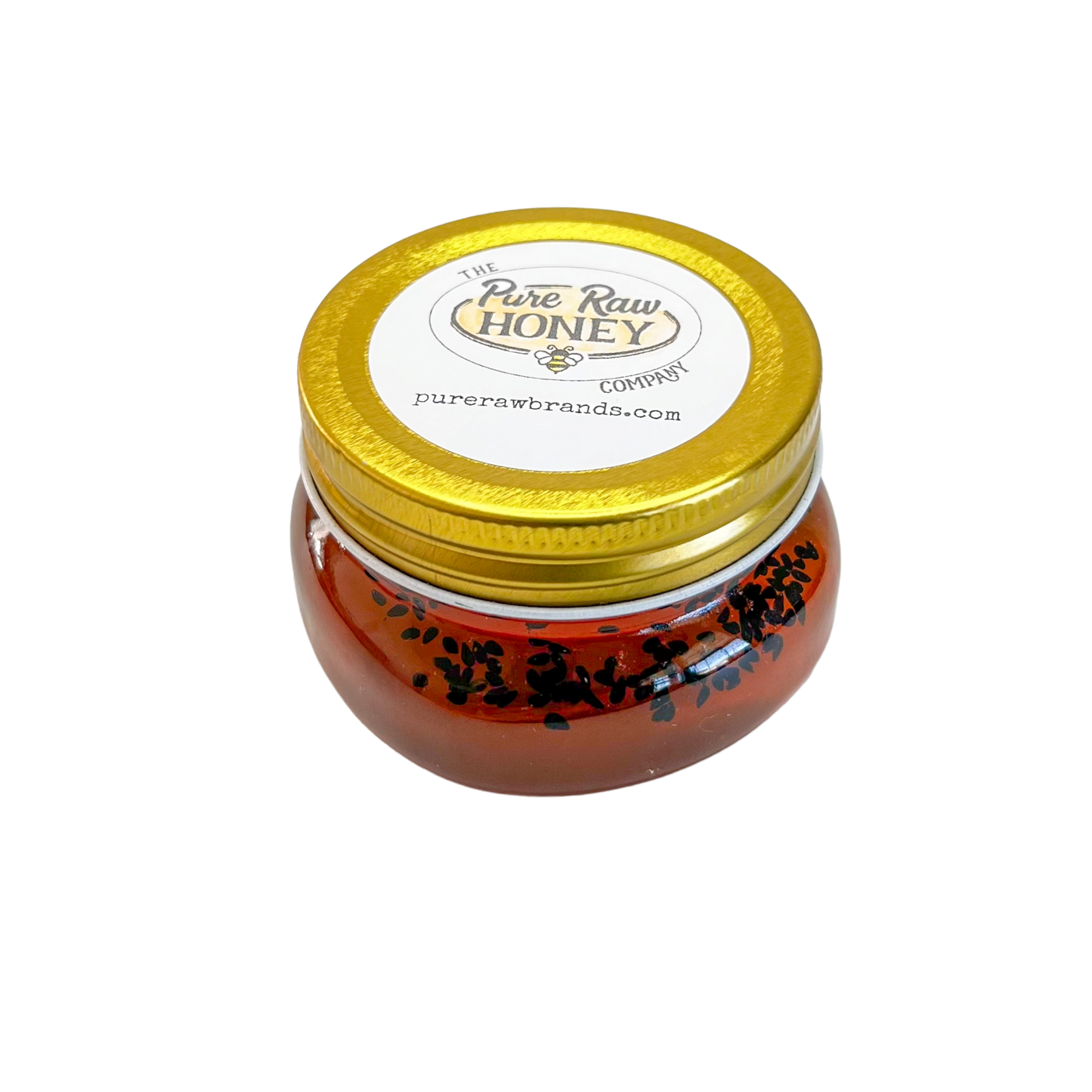 Pure Raw Honey Infused With Black Seeds